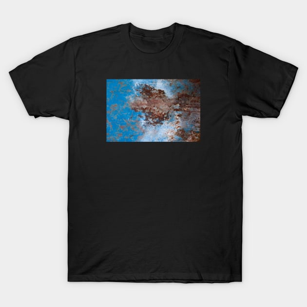 Painted and rusted wall T-Shirt by textural